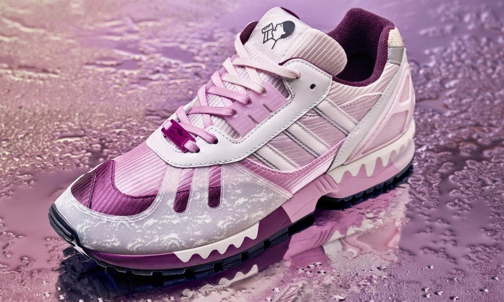 靴 Hey hey hey HEY TEA × adidas Originals ZX7000 